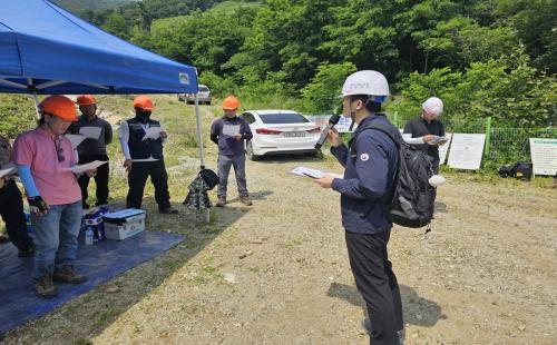 영주국유림관리소, 유관기관 합동 중대재해 안전점검 실시 - 여름철 산림사...